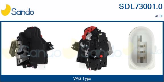 Serratura sport. SANDO SDL73001.0