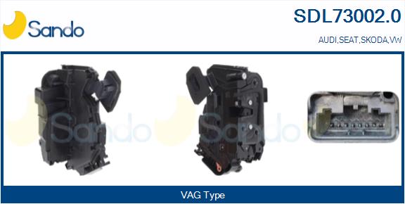 Serratura sport. SANDO SDL73002.0