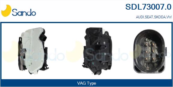 Serratura sport. SANDO SDL73007.0