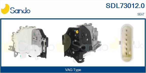 Serratura sport. SANDO SDL73012.0