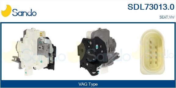 Serratura sport. SANDO SDL73013.0