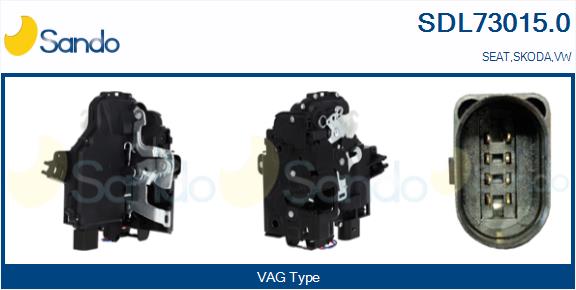 Serratura sport. SANDO SDL73015.0