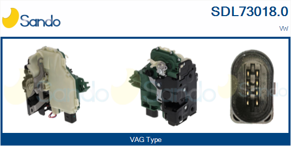 Serratura sport. SANDO SDL73018.0