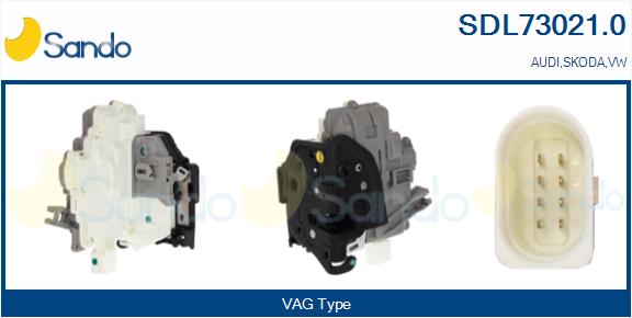 Serratura sport. SANDO SDL73021.0