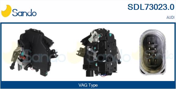 Serratura sport. SANDO SDL73023.0