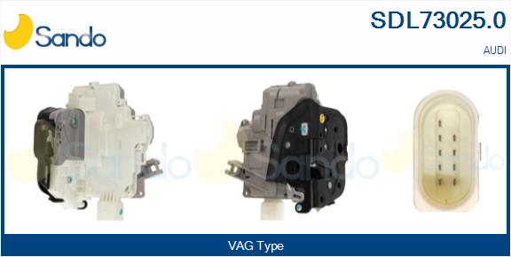 Serratura sport. SANDO SDL73025.0