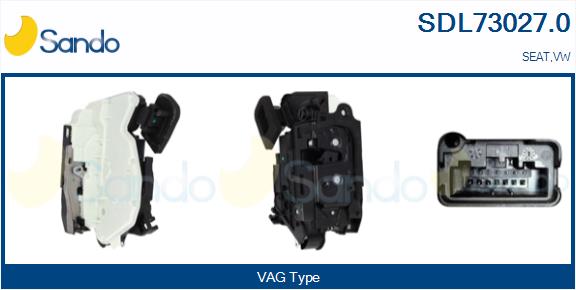 Serratura sport. SANDO SDL73027.0