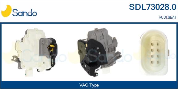 Serratura sport. SANDO SDL73028.0