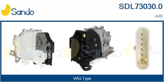 Serratura sport. SANDO SDL73030.0