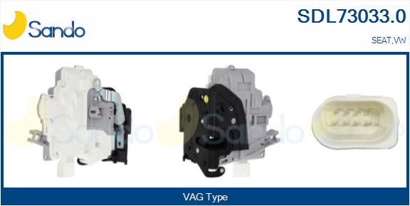 Serratura sport. SANDO SDL73033.0