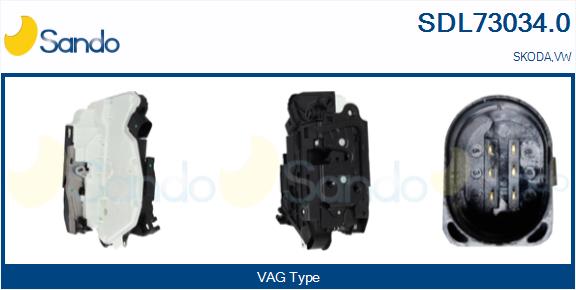 Serratura sport. SANDO SDL73034.0