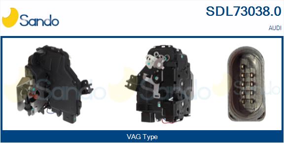 Serratura sport. SANDO SDL73038.0