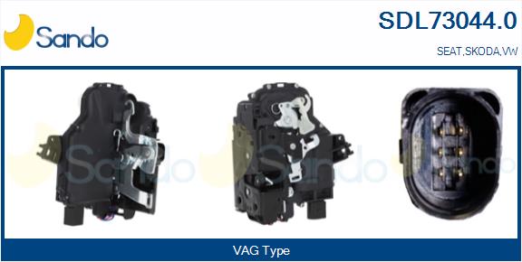 Serratura sport. SANDO SDL73044.0