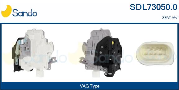 Serratura sport. SANDO SDL73050.0