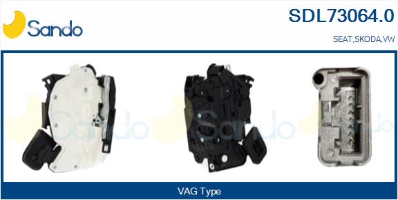 Serratura sport. SANDO SDL73064.0