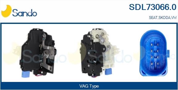 Serratura sport. SANDO SDL73066.0