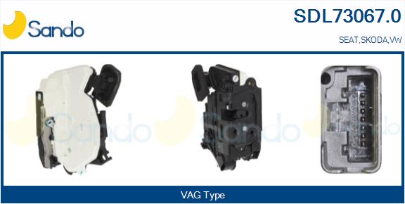 Serratura sport. SANDO SDL73067.0