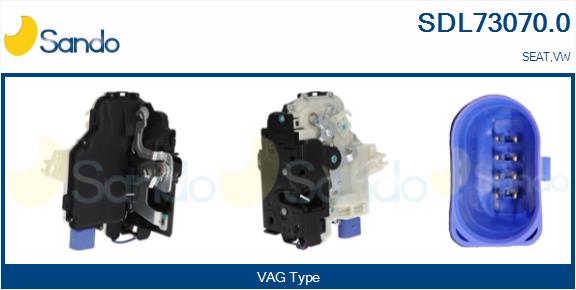 Serratura sport. SANDO SDL73070.0