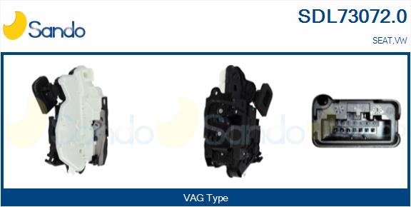 Serratura sport. SANDO SDL73072.0