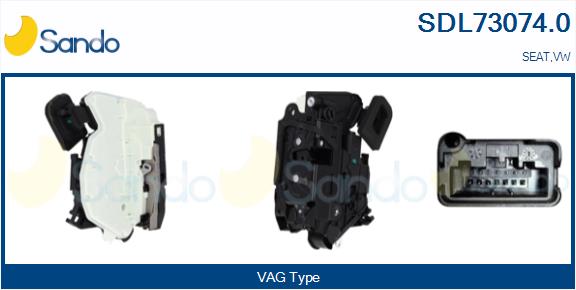 Serratura sport. SANDO SDL73074.0