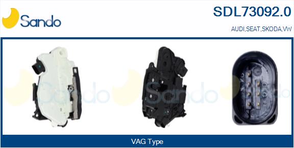 Serratura sport. SANDO SDL73092.0
