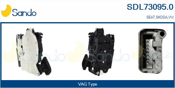 Serratura sport. SANDO SDL73095.0