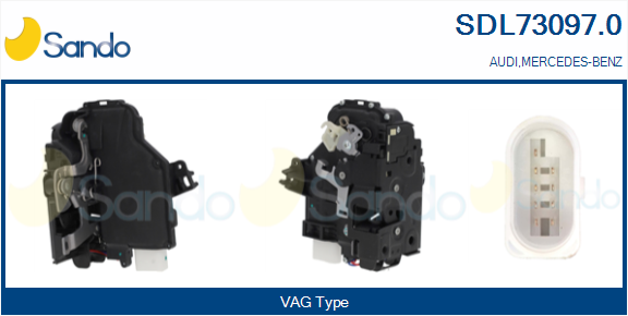 Serratura sport. SANDO SDL73097.0