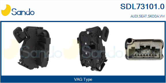 Serratura sport. SANDO SDL73101.0