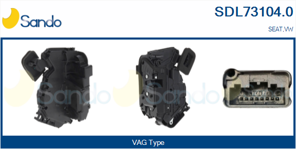 Serratura sport. SANDO SDL73104.0