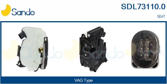 Serratura sport. SANDO SDL73110.0