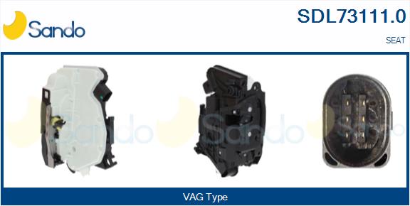 Serratura sport. SANDO SDL73111.0