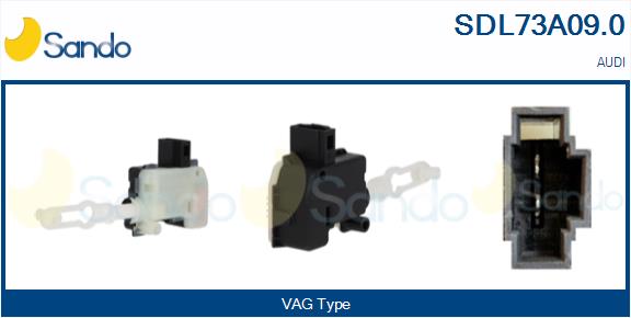Attuatore, chiusura centralizzata SANDO SDL73A09.0
