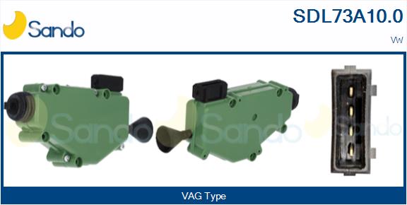 Attuatore, chiusura centralizzata SANDO SDL73A10.0