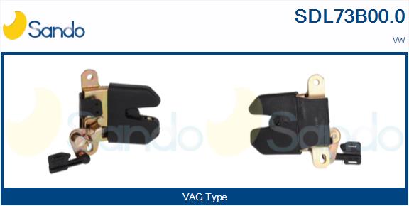 Serratura cofano post. SANDO SDL73B00.0