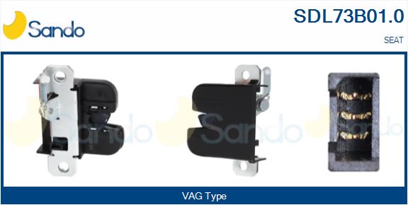 Serratura cofano post. SANDO SDL73B01.0