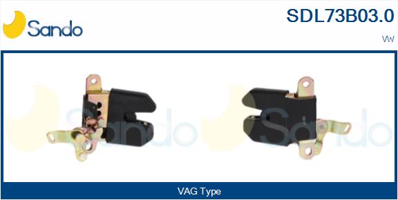 Serratura cofano post. SANDO SDL73B03.0
