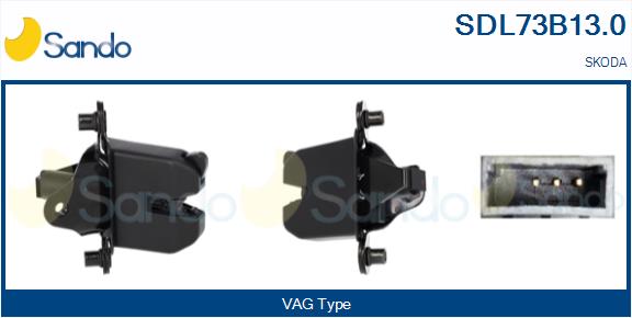 Serratura cofano post. SANDO SDL73B13.0