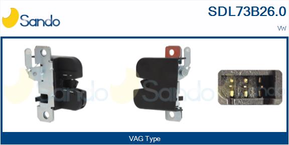 Serratura cofano post. SANDO SDL73B26.0
