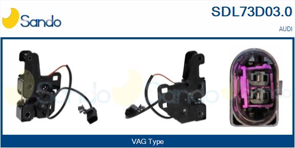 Serrat. cofano motore SANDO SDL73D03.0
