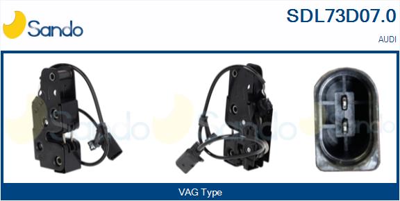 Serrat. cofano motore SANDO SDL73D07.0