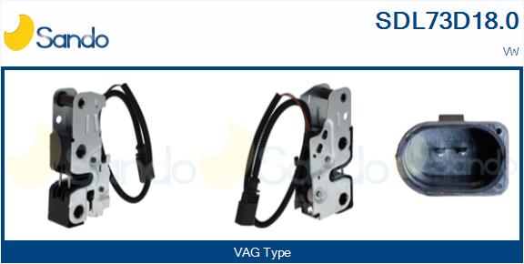 Serrat. cofano motore SANDO SDL73D18.0