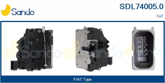 Serratura sport. SANDO SDL74005.0