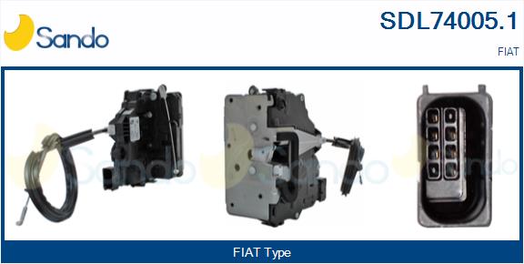 Serratura sport. SANDO SDL74005.1