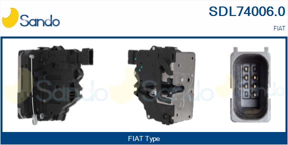 Serratura sport. SANDO SDL74006.0
