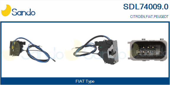 Serratura sport. SANDO SDL74009.0
