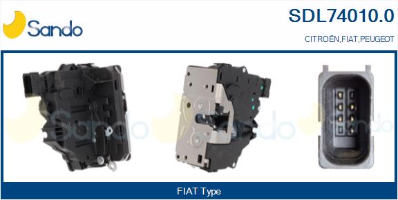 Serratura sport. SANDO SDL74010.0
