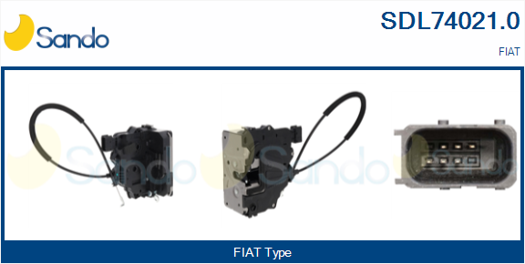 Serratura sport. SANDO SDL74021.0