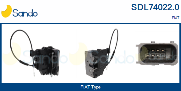 Serratura sport. SANDO SDL74022.0