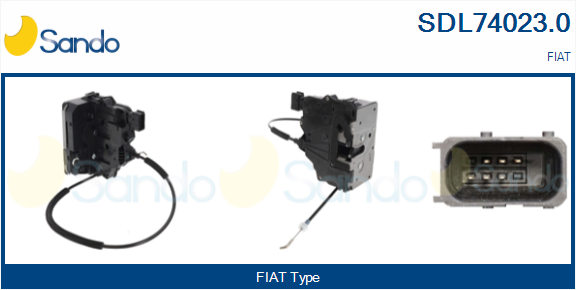 Serratura sport. SANDO SDL74023.0
