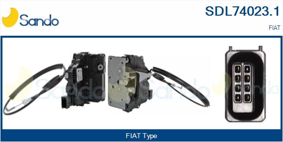 Serratura sport. SANDO SDL74023.1